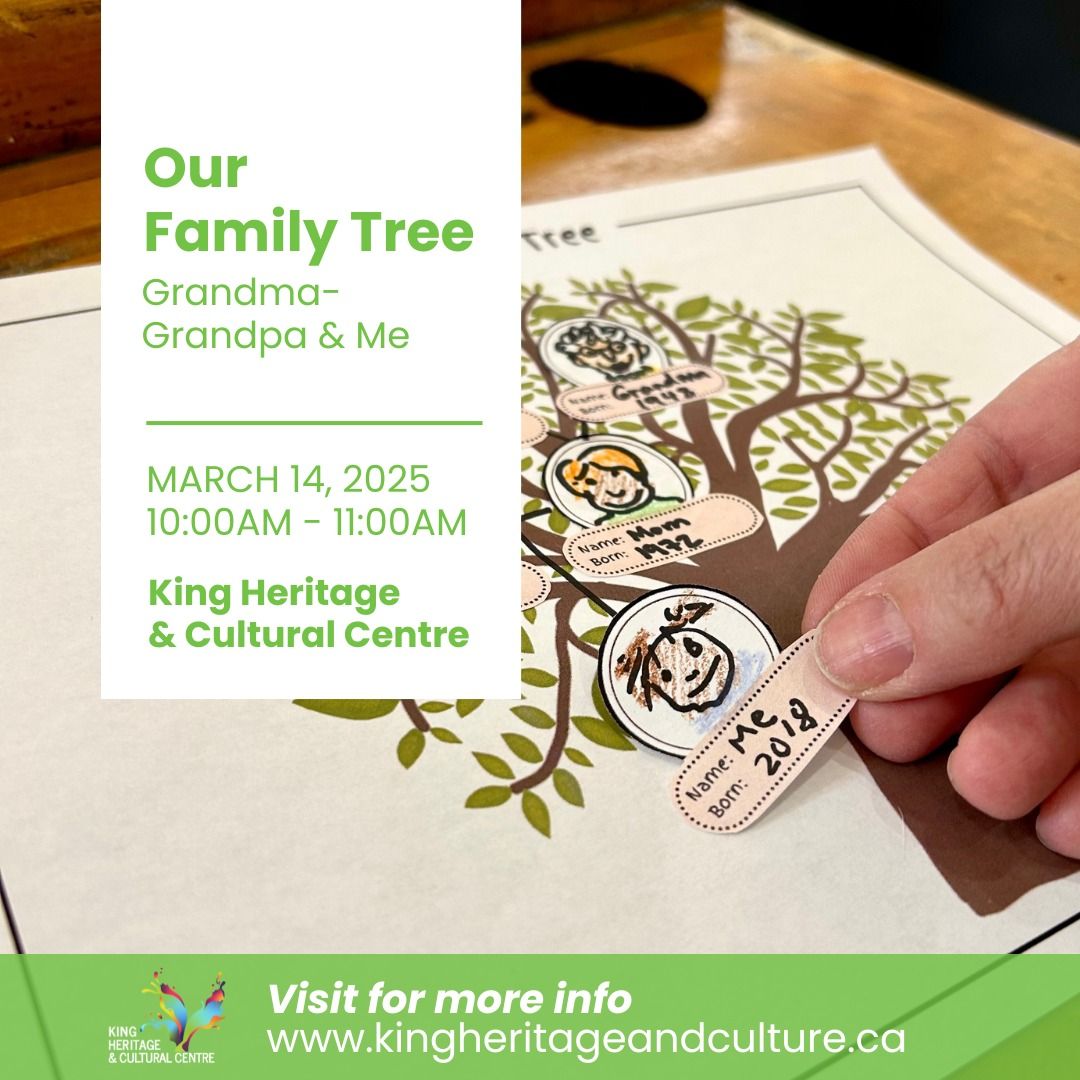 Grandma-Grandpa & Me: Our Family Tree