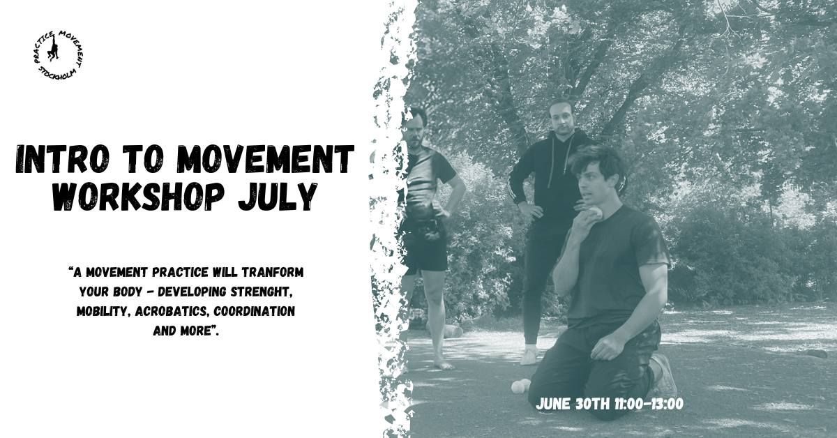 Intro to Movement Workshop July