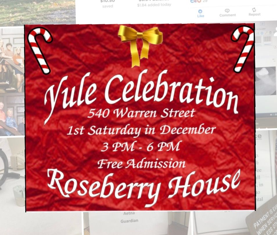 Holiday Yule at Roseberry House 