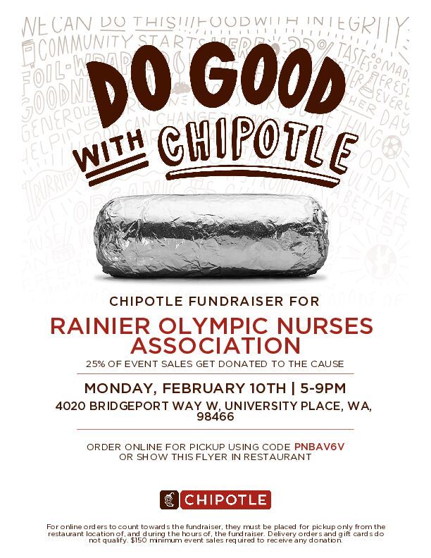 Chipotle Fundraiser for RONA