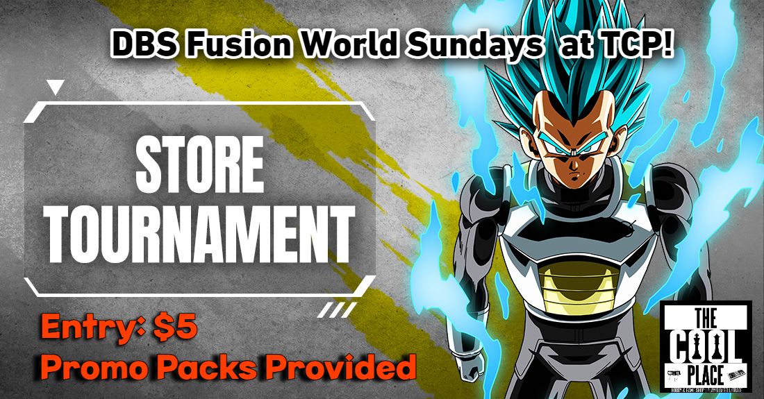 Weekly Dragon Ball Fusion World Sunday at TCP! 