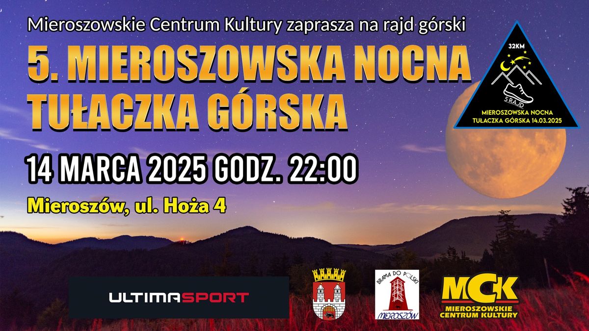 5. Rajd Mieroszowska Nocna Tu\u0142aczka G\u00f3rska