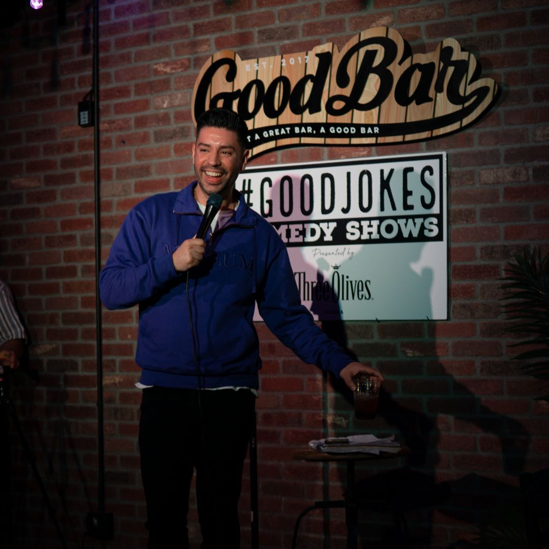 Martin Amini at Goodnights Comedy Club