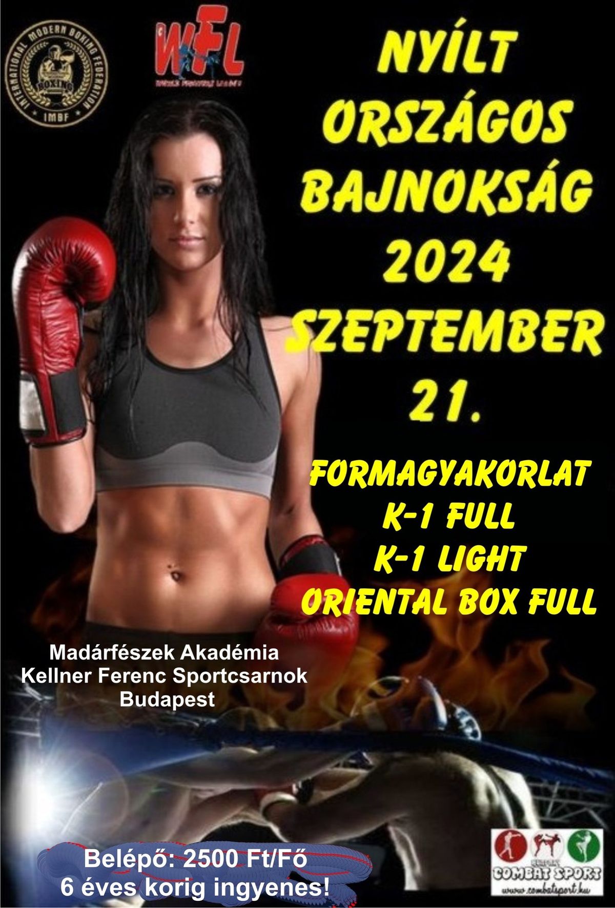 WFL-IMBF-WKR Ny\u00edlt K\u00fczd\u0151sport Orsz\u00e1gos Bajnoks\u00e1g 