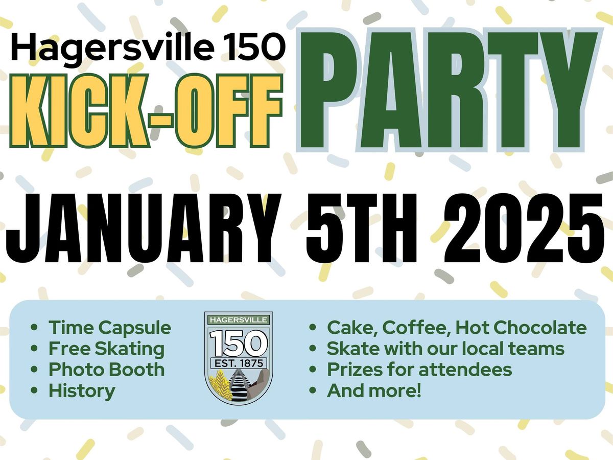 Hagersville 150 Kick-Off Party! 