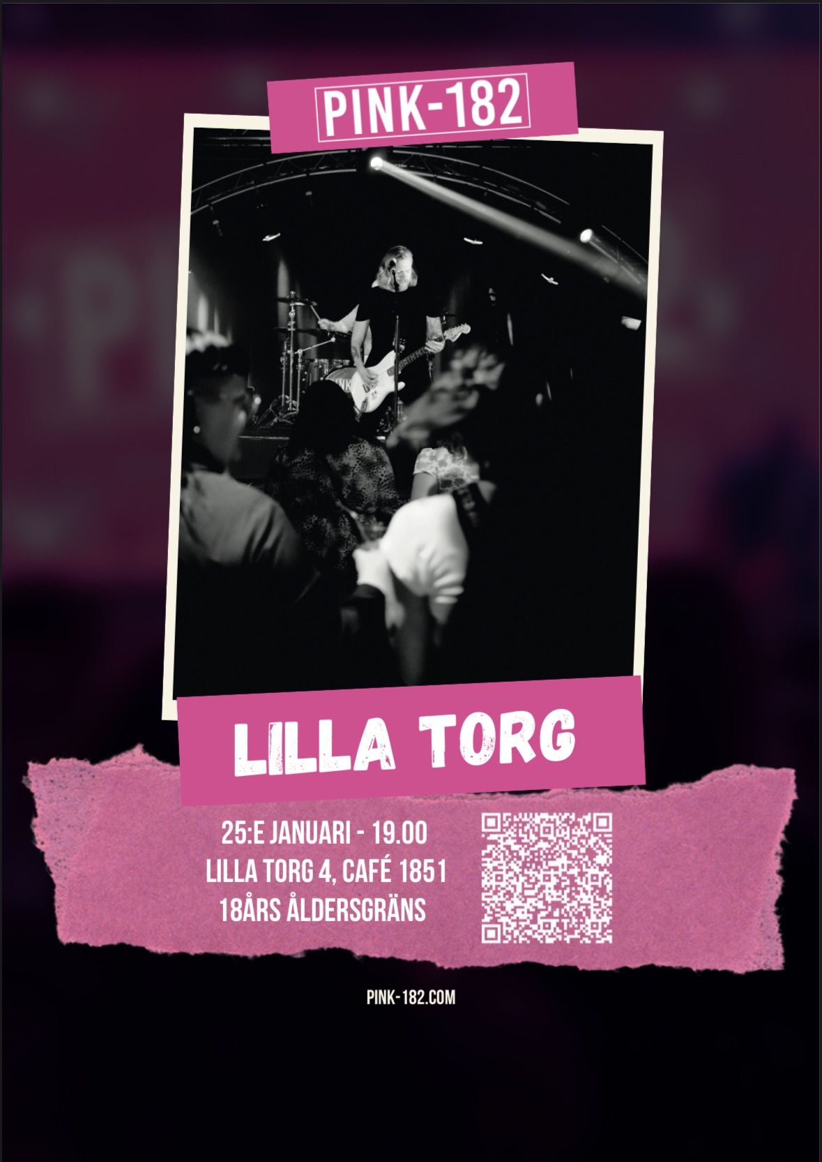 Pink-182 @ Lilla torg i Malm\u00f6! 