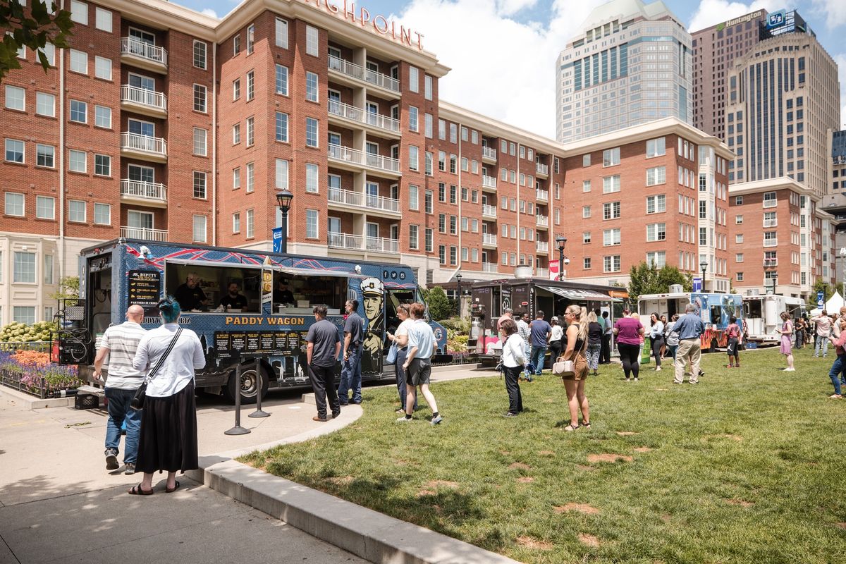 Food Truck Food Court at Columbus Commons