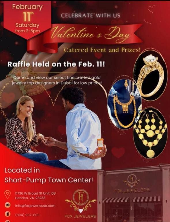 Fox Jewelers Valentine\u2019s Day Event