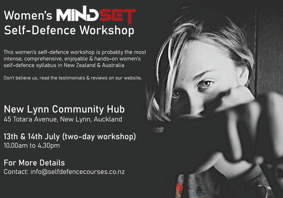 Women's MINDSET Self-Defence Workshop New Lynn