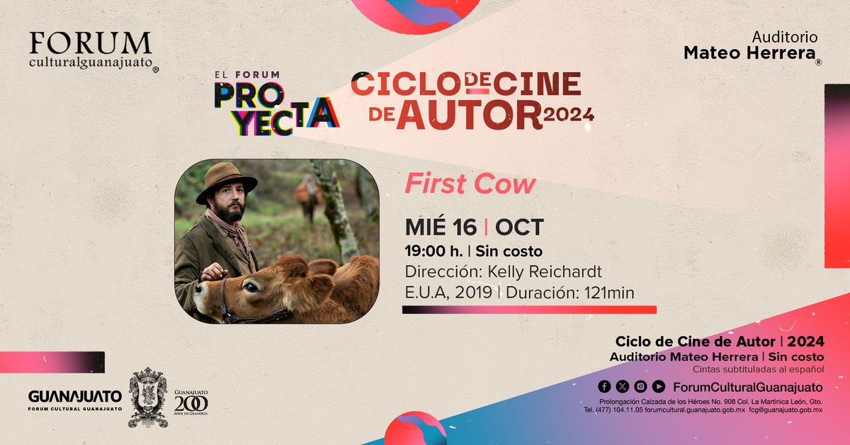 First cow - El Forum proyecta