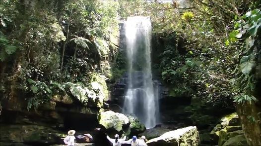 SALTO DEL MICO EN LA MESA DE LOS SANTOS