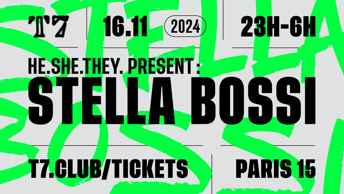 T7 : STELLA BOSSI