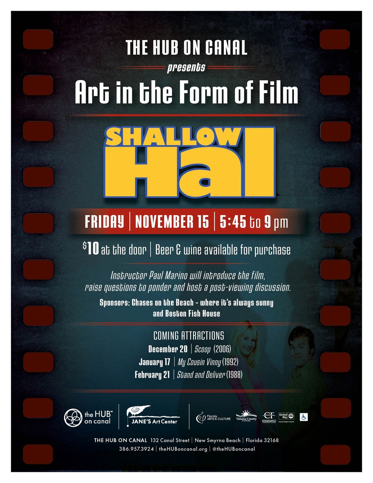 Art in the Form of Film:  Shallow Hal (2001) with Paul Marino