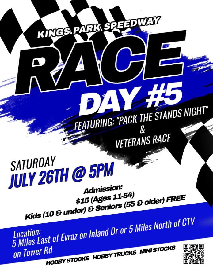 \u201cPack the Stands Night\u201d & Veterans Race - Race Day #5