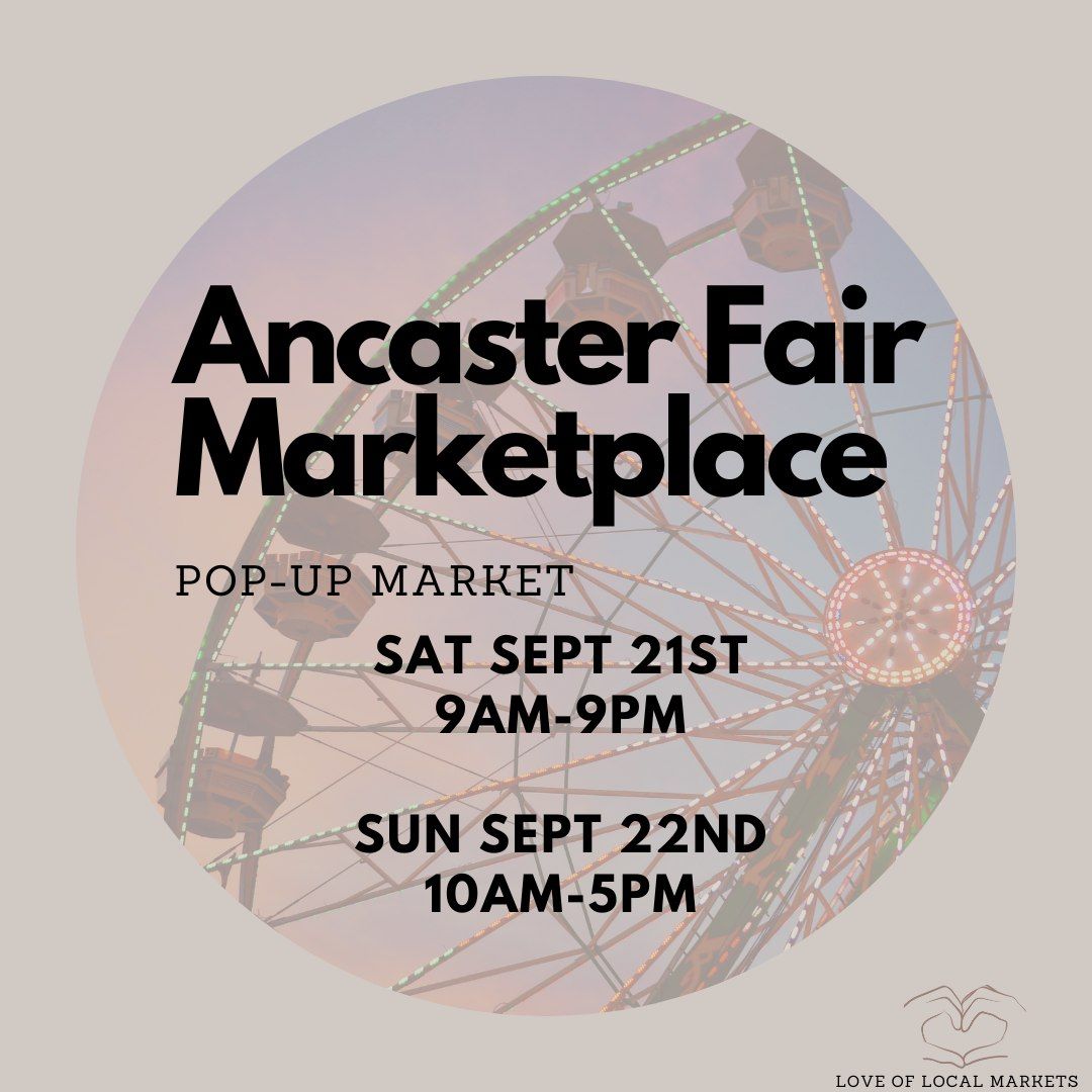 Ancaster Fair Marketplace