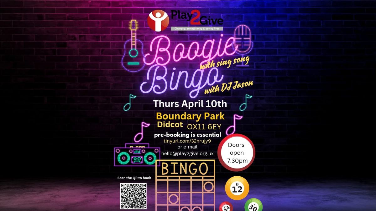 Boogie Bingo Night