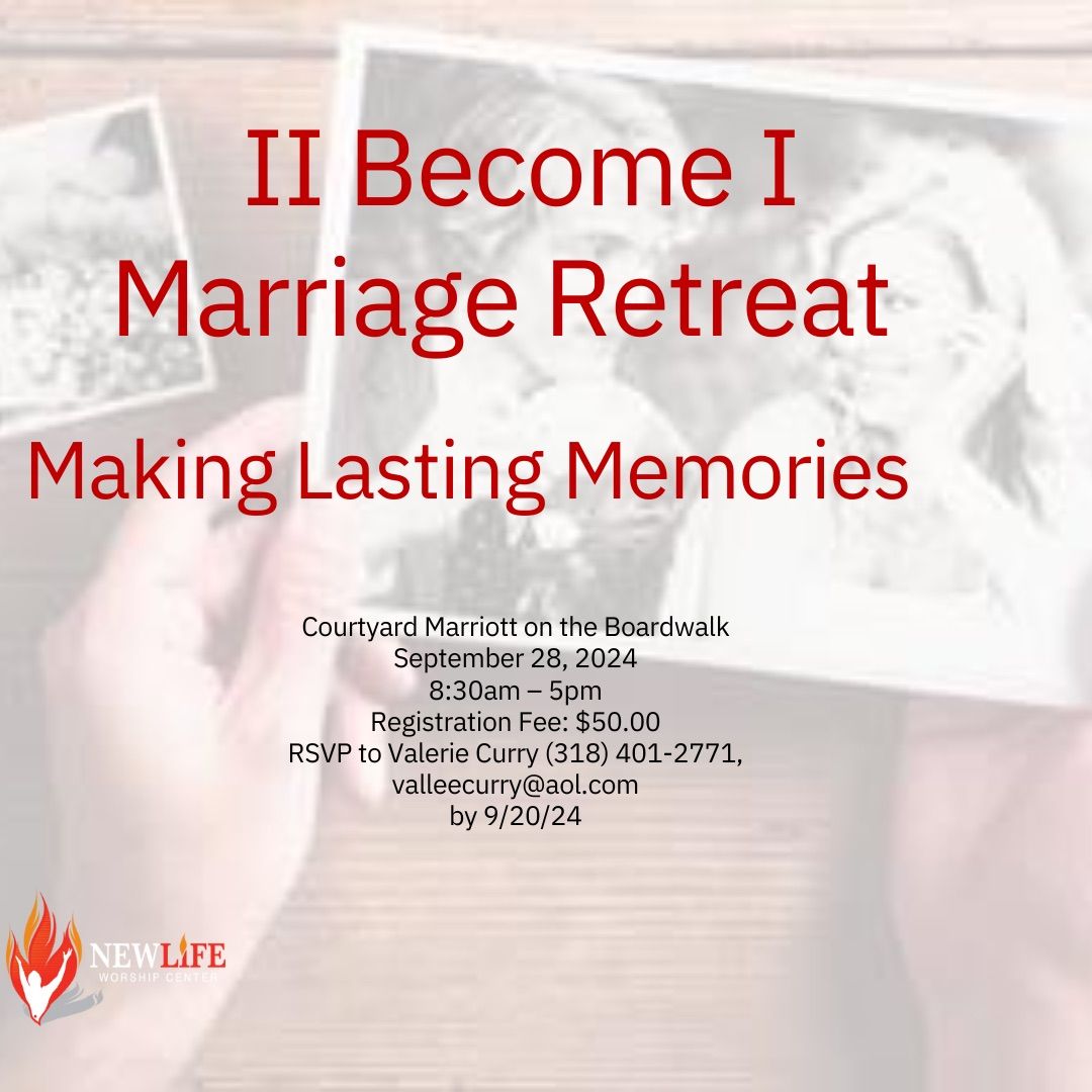 2 Become 1 Marriage Retreat