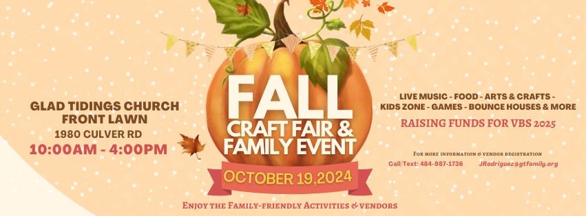 Fall Craft Fair & Family Event