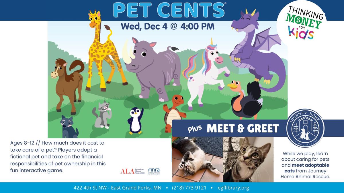 Pet Cents with Journey Home Animal Rescue