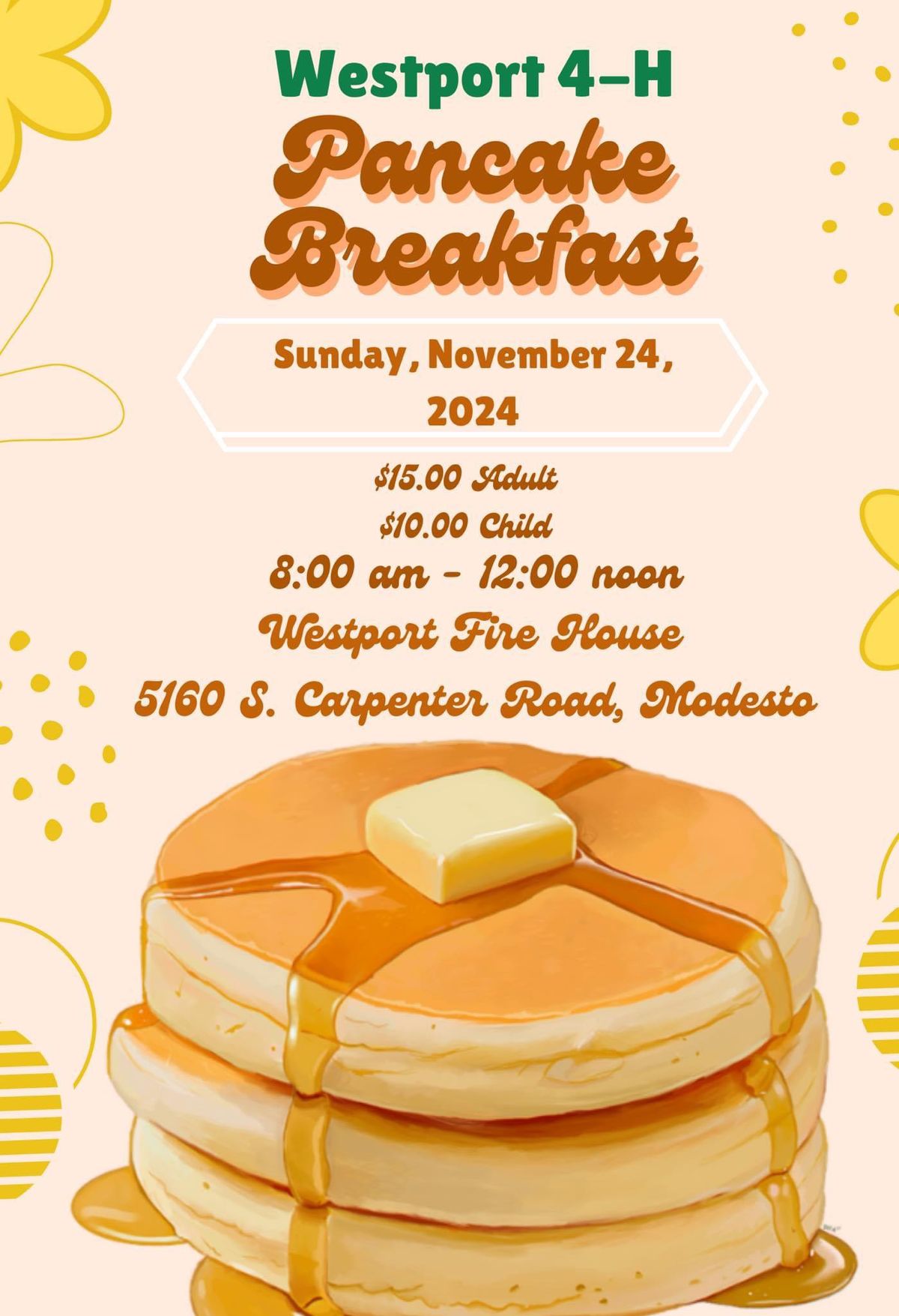 Westport 4-H Pancake Breakfast 