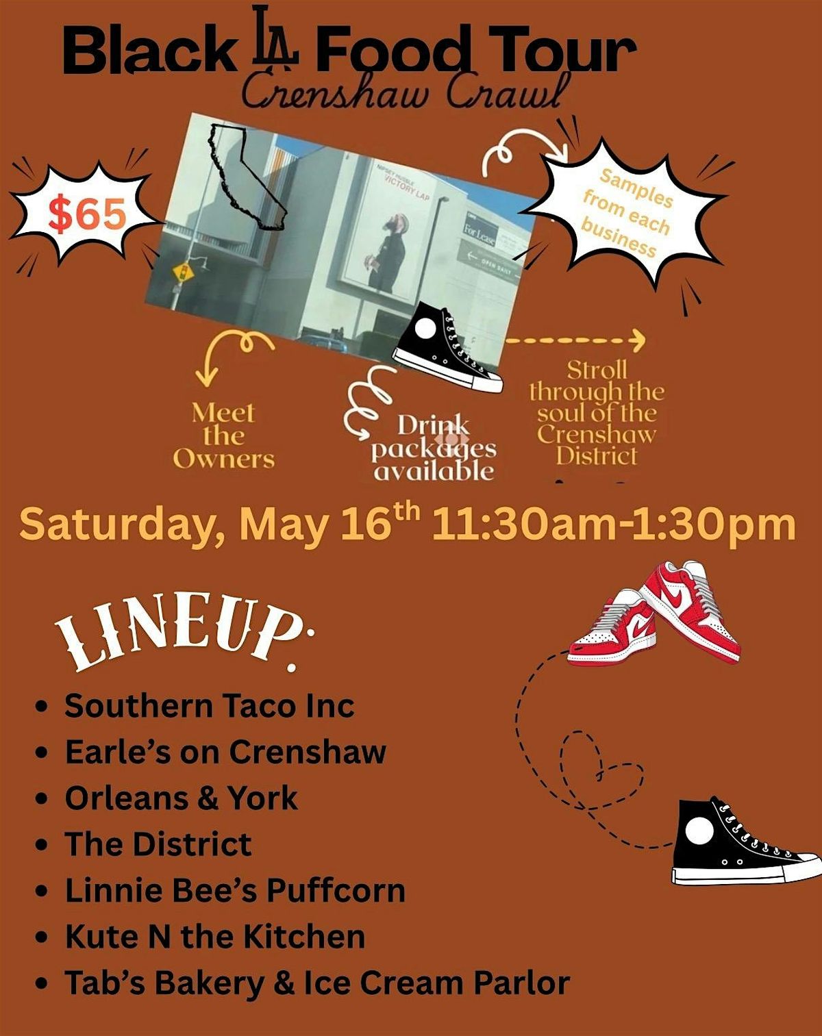 Crenshaw Crawl - Walking Food Tour