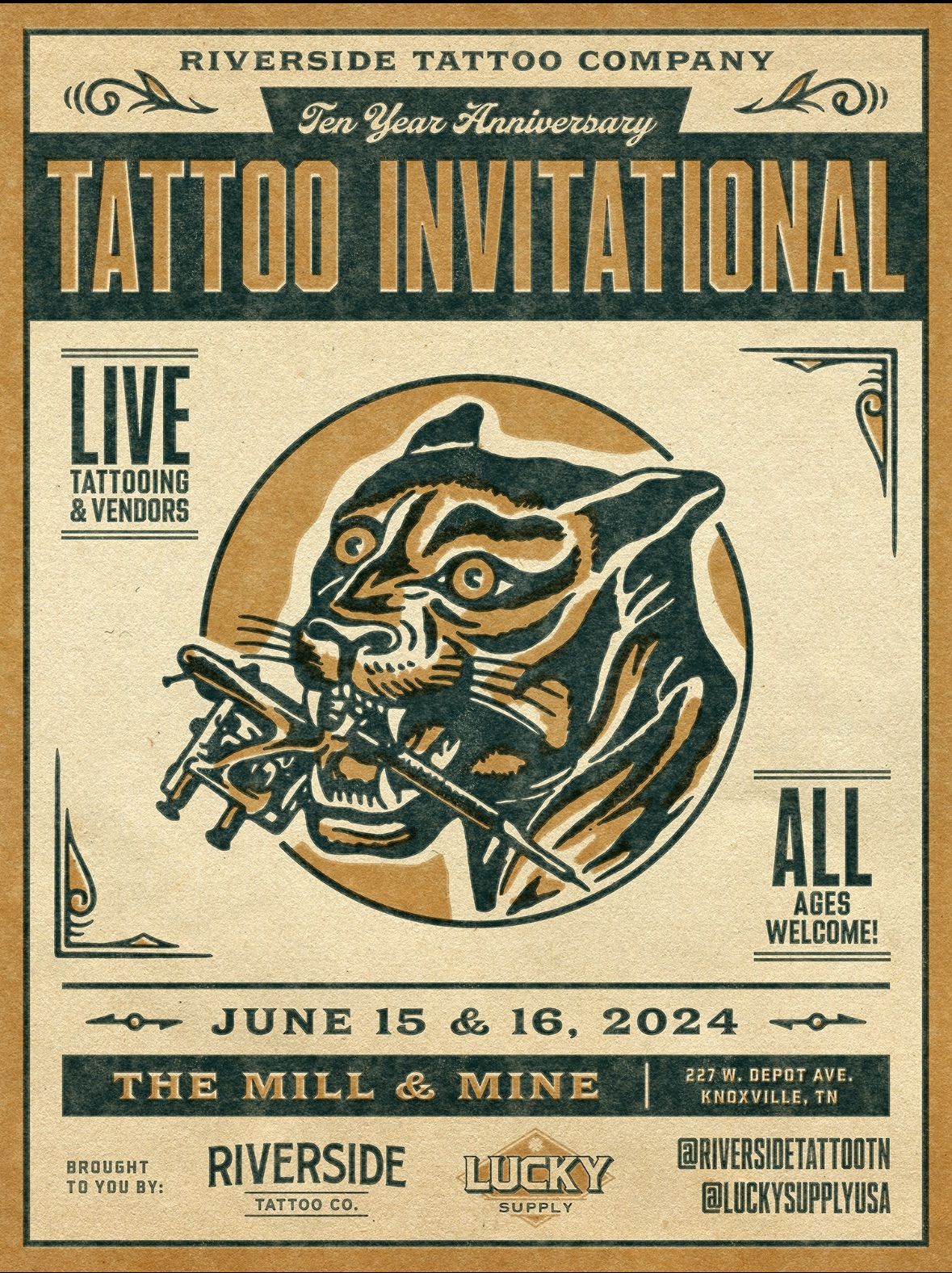 Riverside Tattoo 10 Year Anniversary 