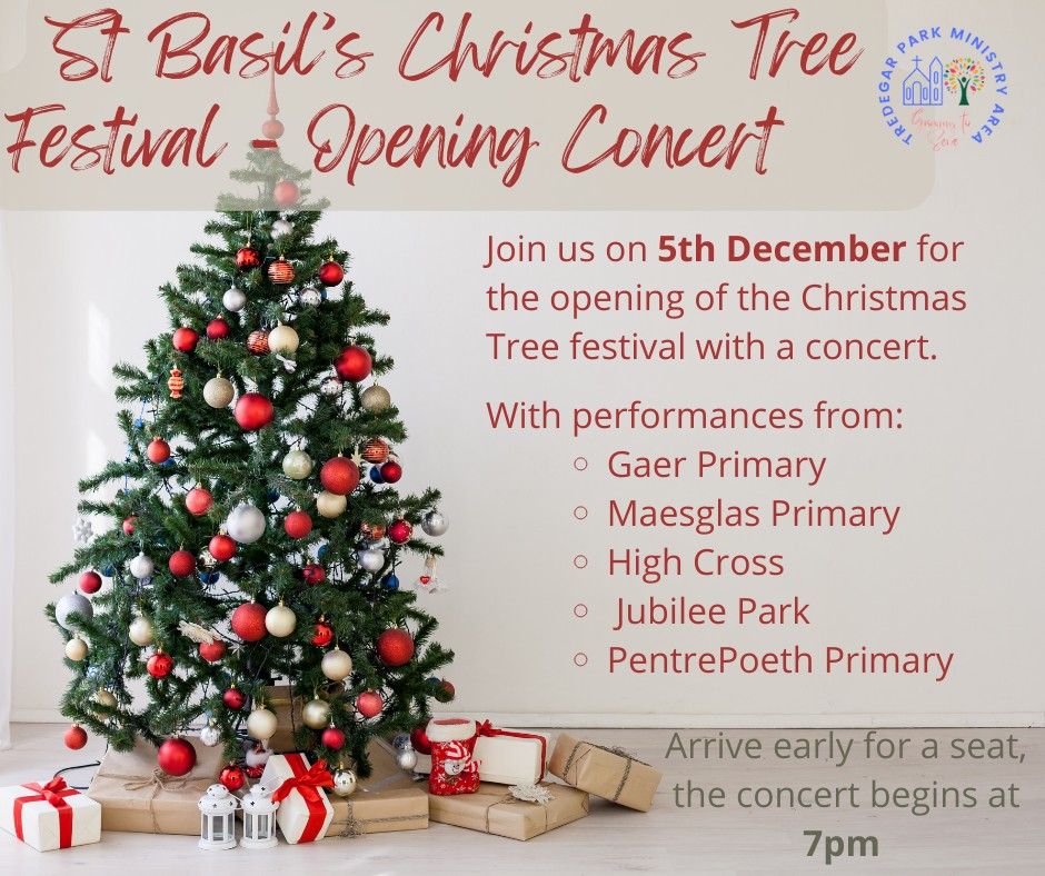 St Basil's Christmas Tree Festival School Opening Concert