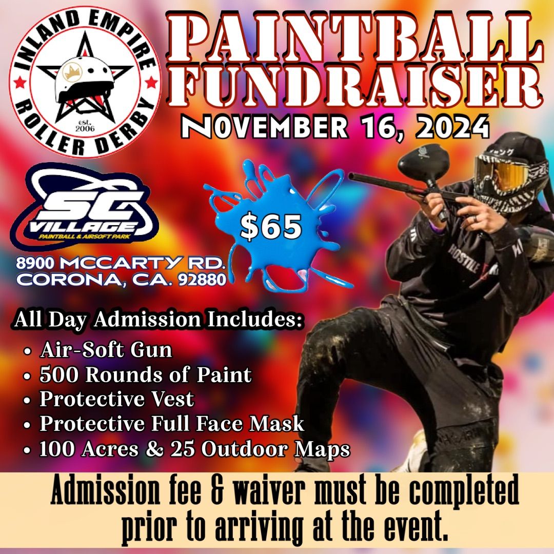 Paintball Fundraiser