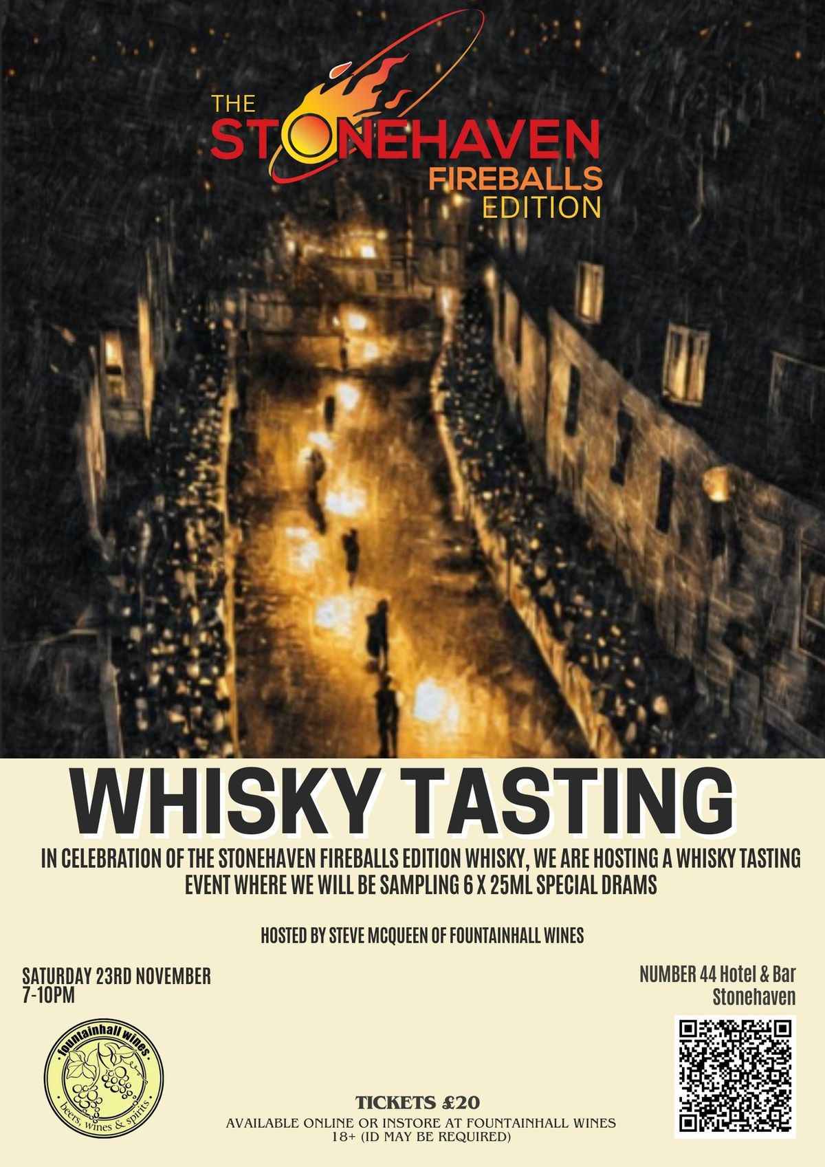 WHISKY TASTING: The Stonehaven Fireballs Edition