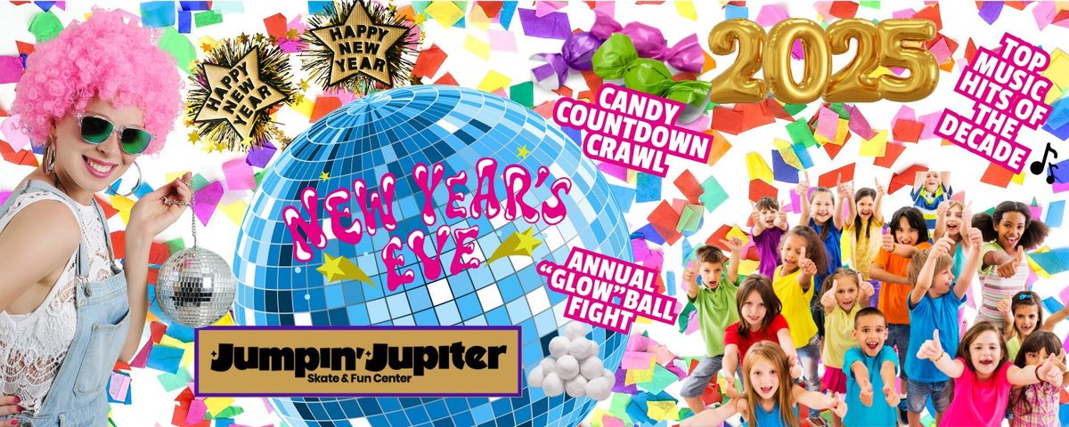 New Year's Eve Party at Jumpin' Jupiter Skate Center