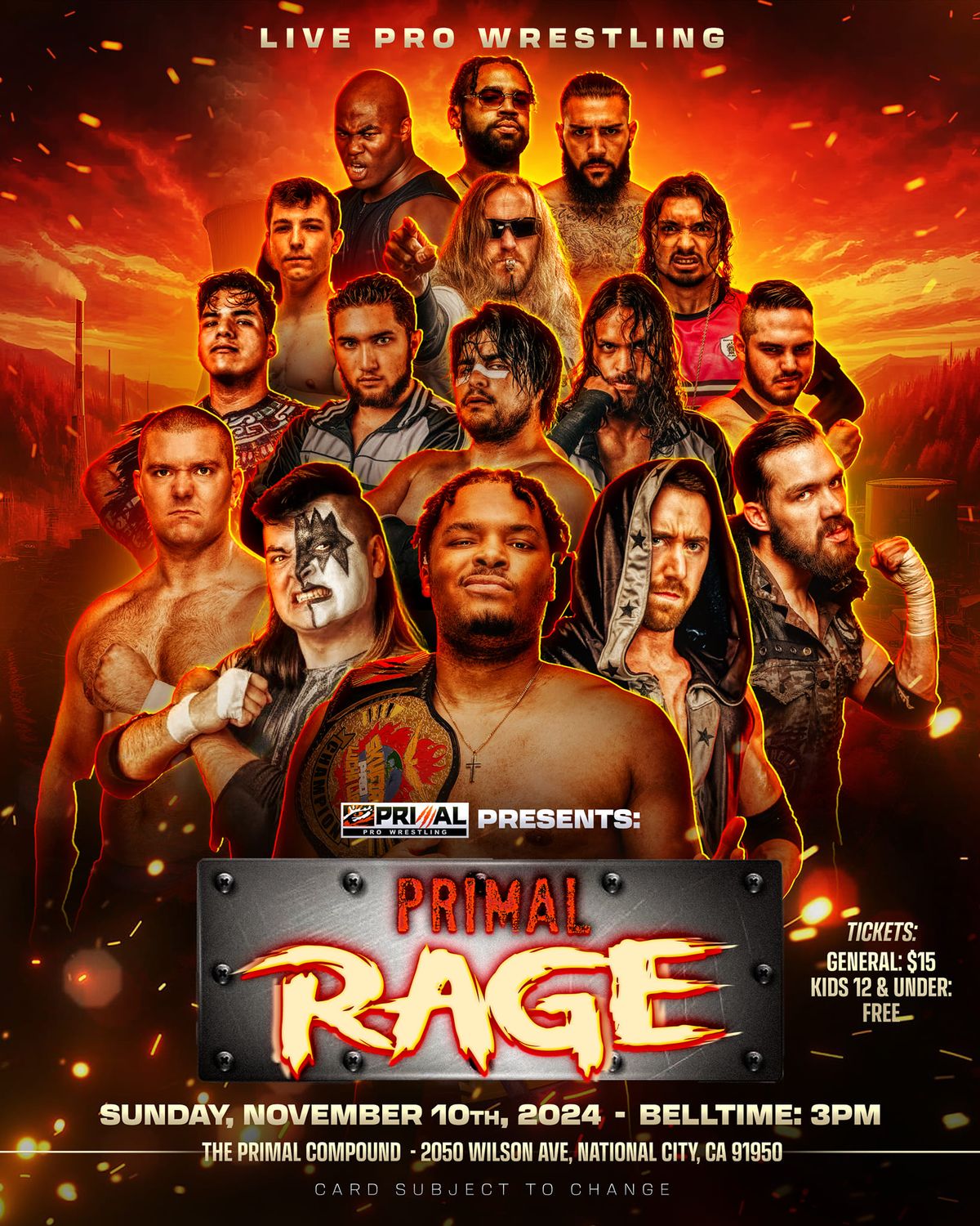 Primal Pro Wrestling RAGE