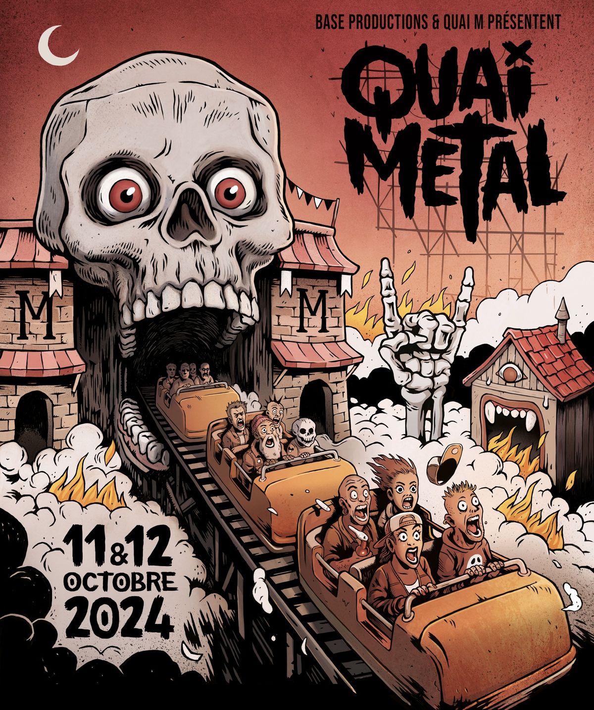 QUAI METAL - LOFOFORA \/ TREPONEM PAL \/ HYPNO5E \/ VESTIGE \/ CROWBAR \/ OVERCHARGER - QUAI M