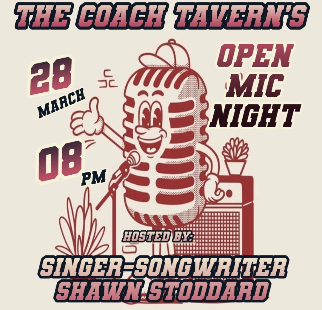 Open Mic Night at The Coach Tavern 