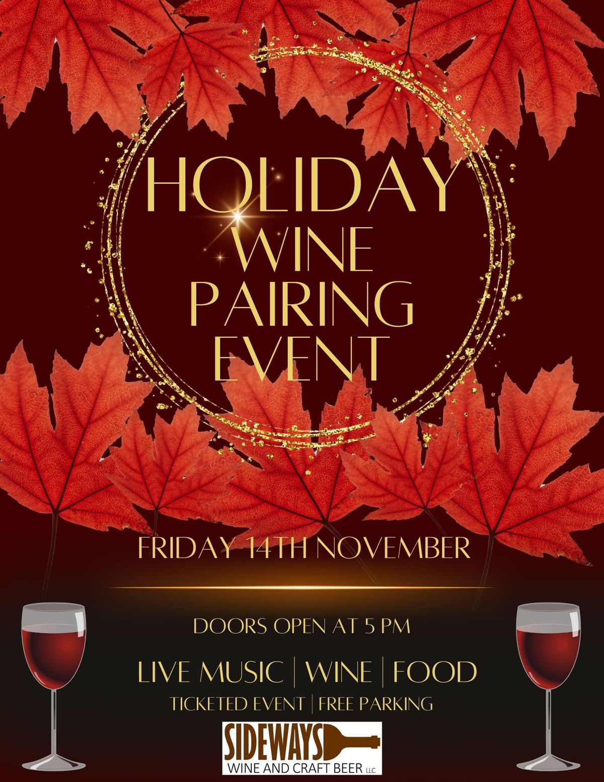 Holiday Wine Pairing Event