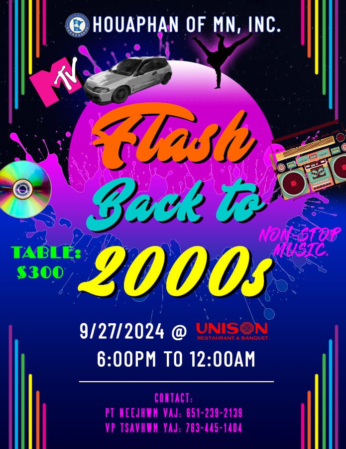 Flash Back to 2000 (Y2K)