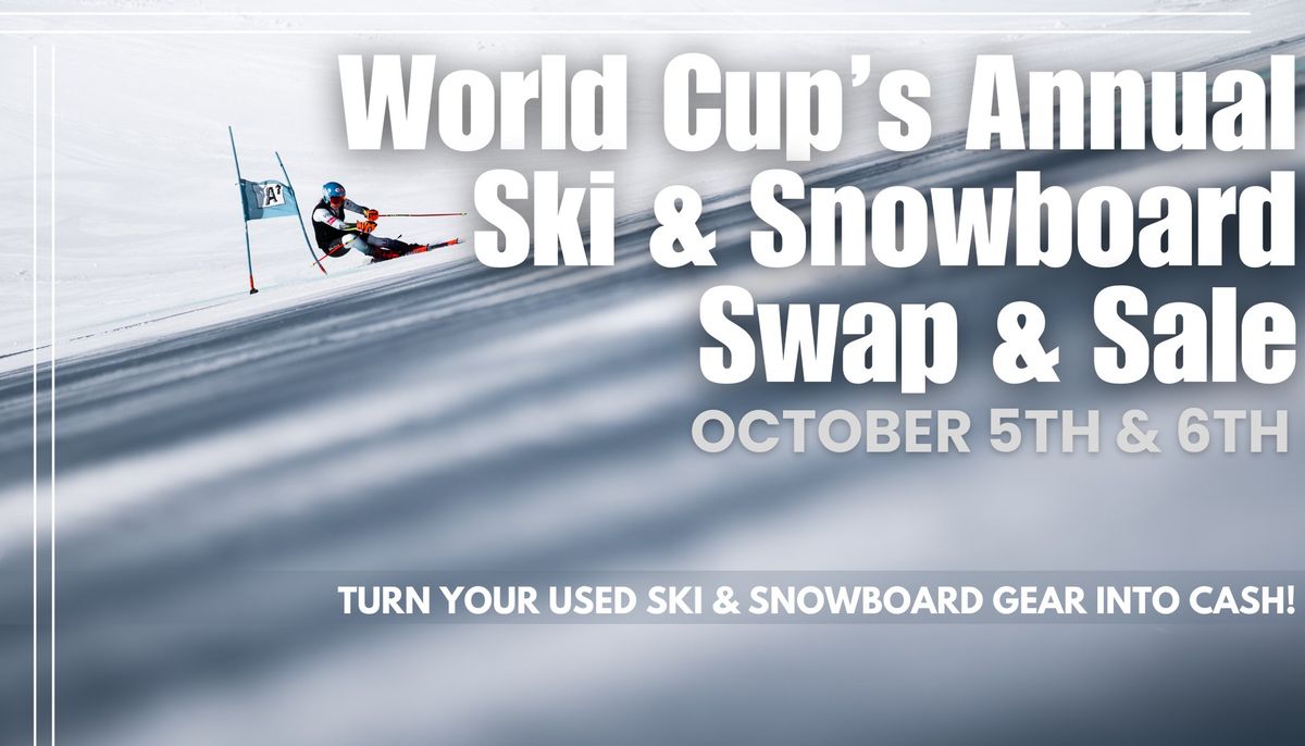 Annual Ski & Snowboard Swap