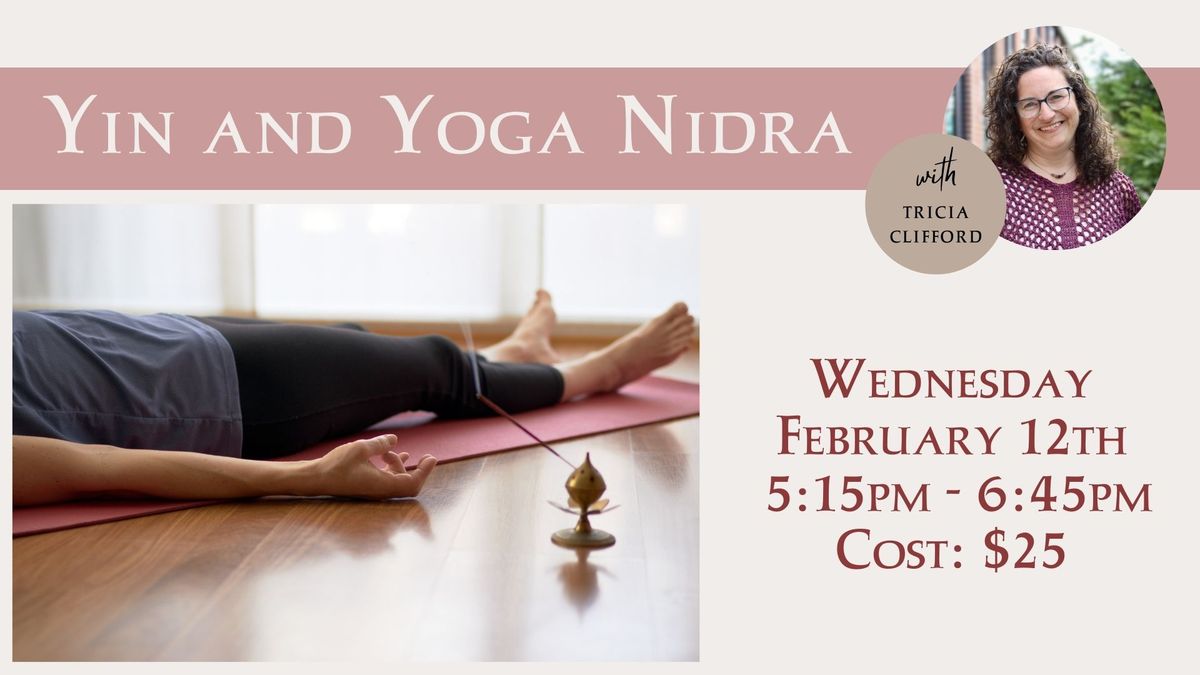 Yin and Yoga Nidra with Tricia Clifford