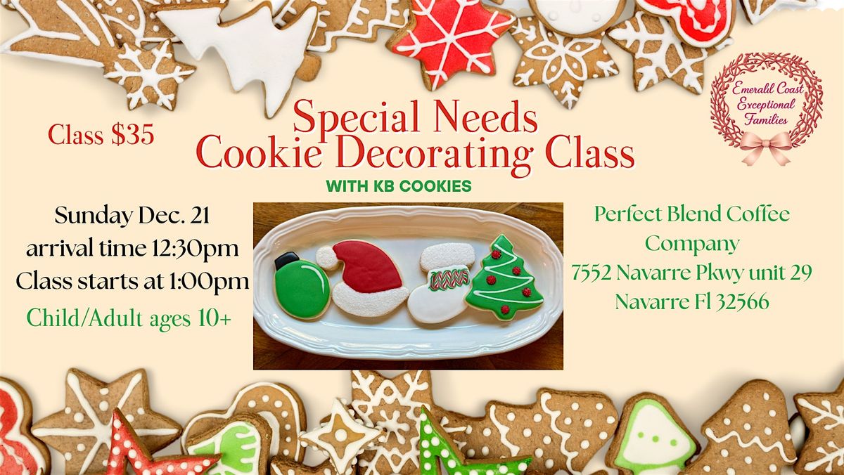 Special Needs Cookie Decorating Class