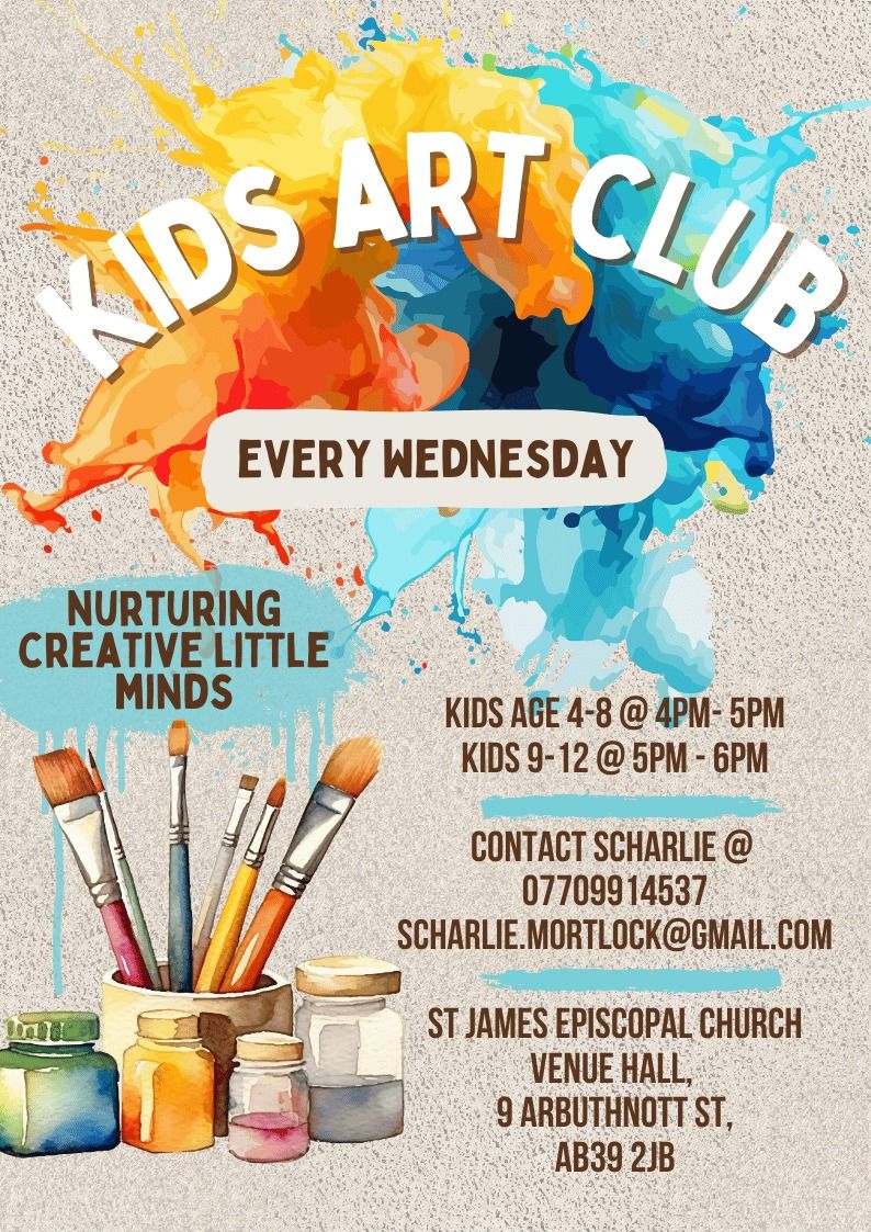 Weekly Craft Club 4-8yr old and 9-12  \/ MAY 2025