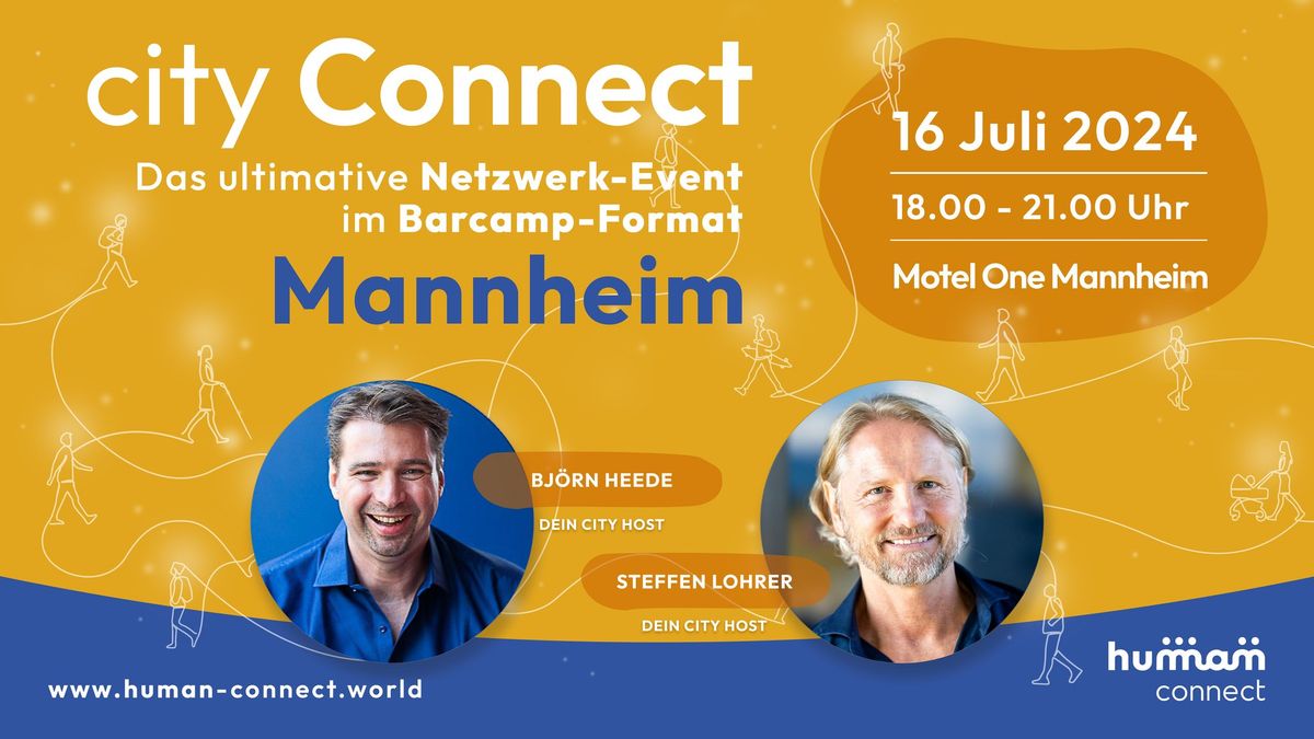 5. City Connect Mannheim - Das ultimative Netzwerk-Event im Barcamp-Format