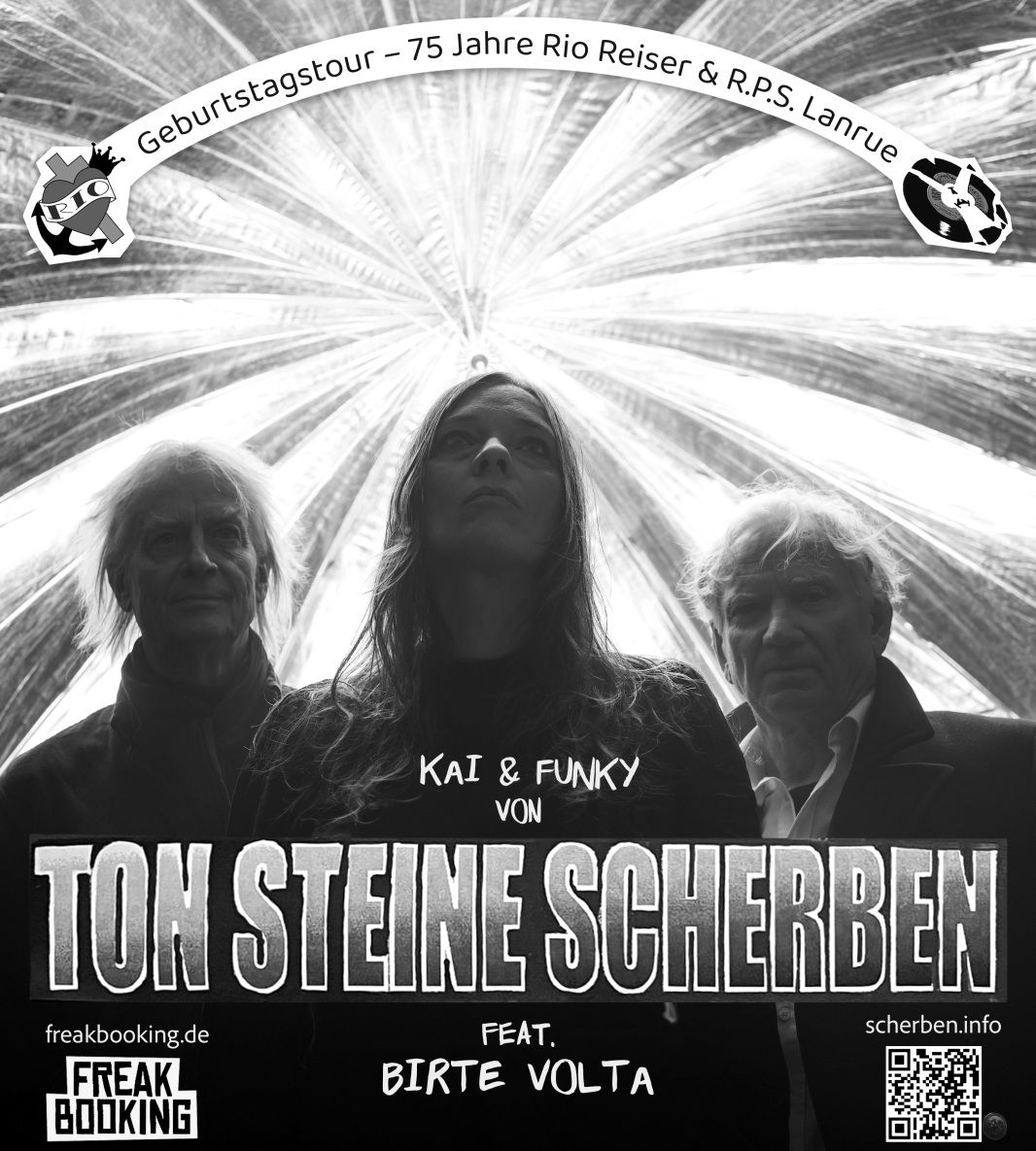 Kai und Funky von Ton Steine Scherben feat.Birte Volta in der Factory Magdeburg 75 Jahre R&L