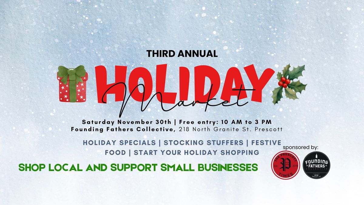 3rd Annual Holiday Market