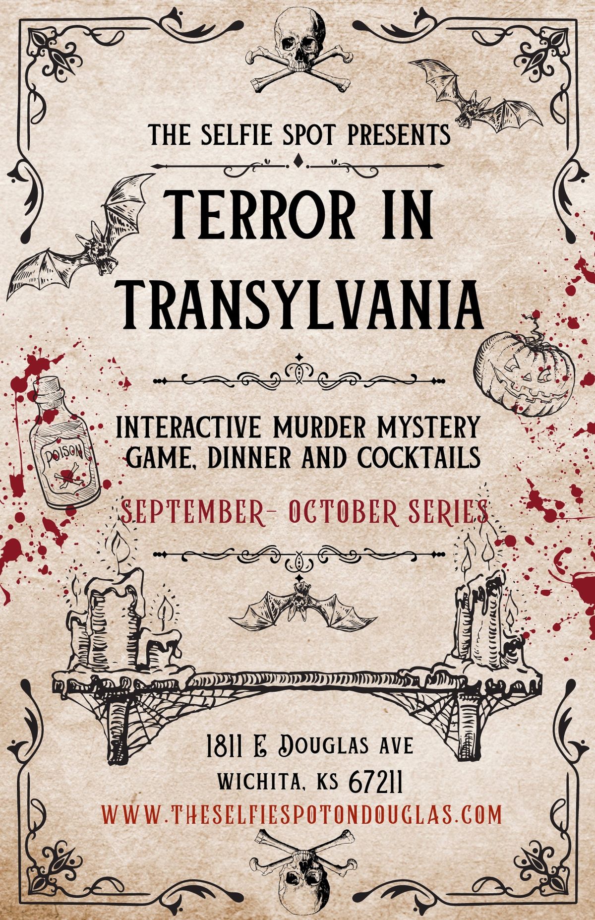 Terror in Transylvania Murder Mystery! ? 