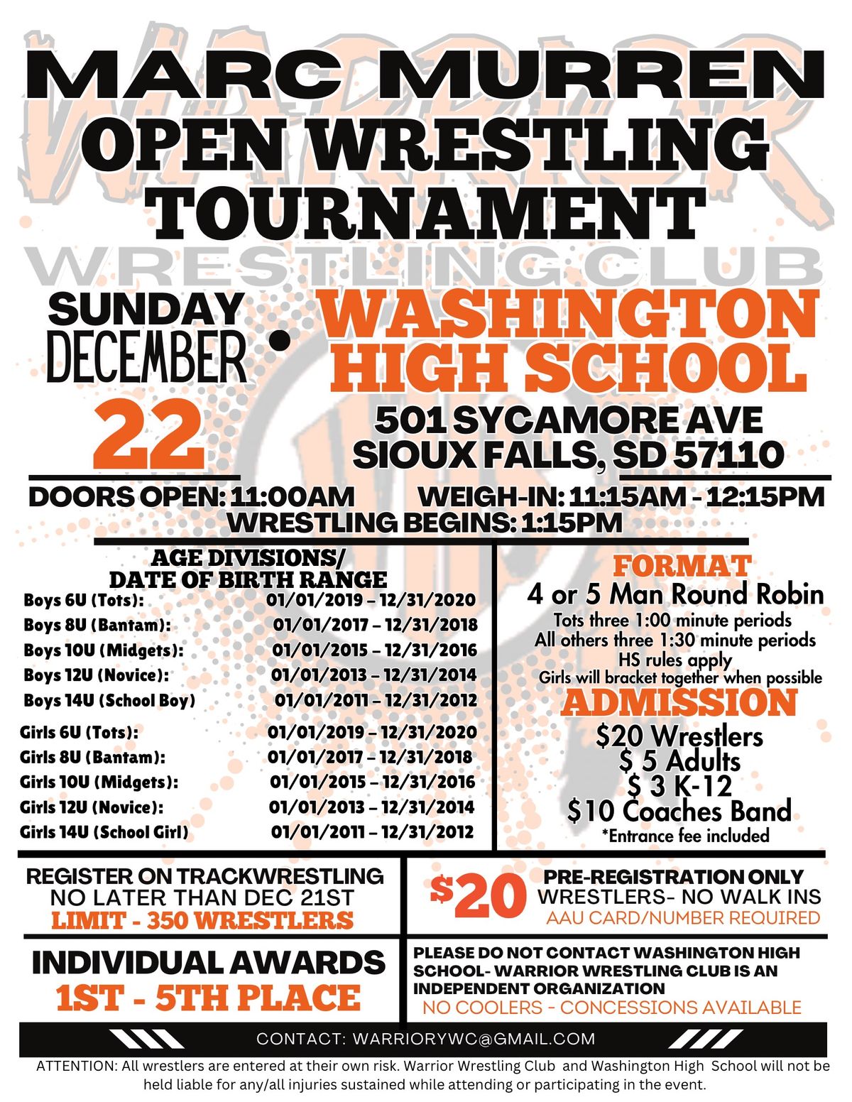 Marc Murren Open Wrestling Tournament