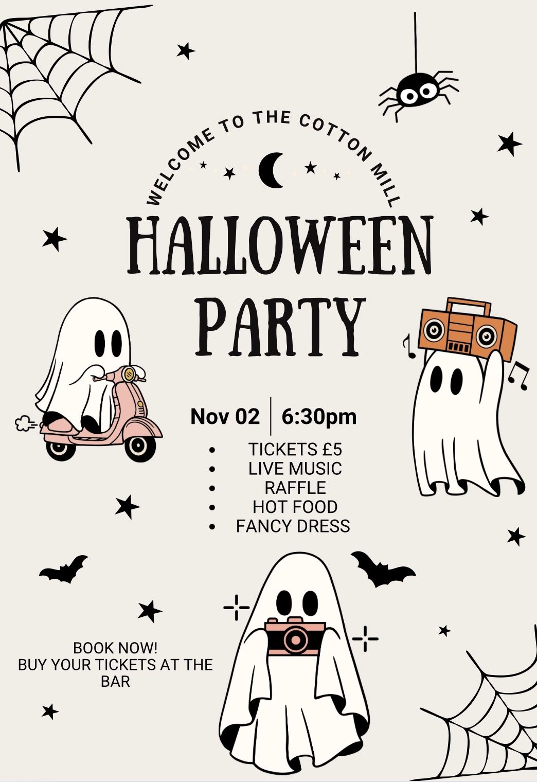 The Cotton Mill HALLOWEEN PARTY