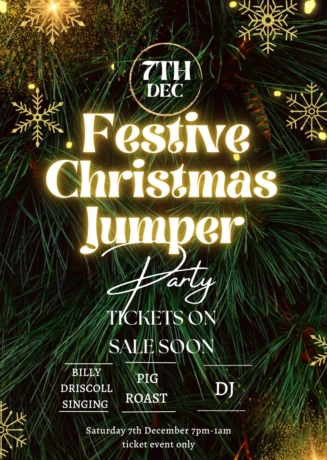 Festive Christmas jumper party \ud83e\udea9\ud83c\udf7b\ud83c\udfb5\ud83c\udf84