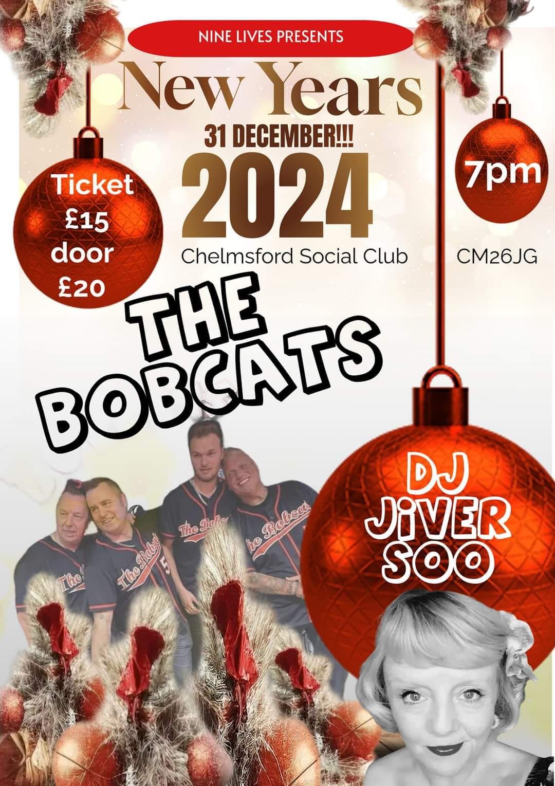 THE BOBCATS AND JIVER SOO ROCKIN' IN THE NEW YEAR