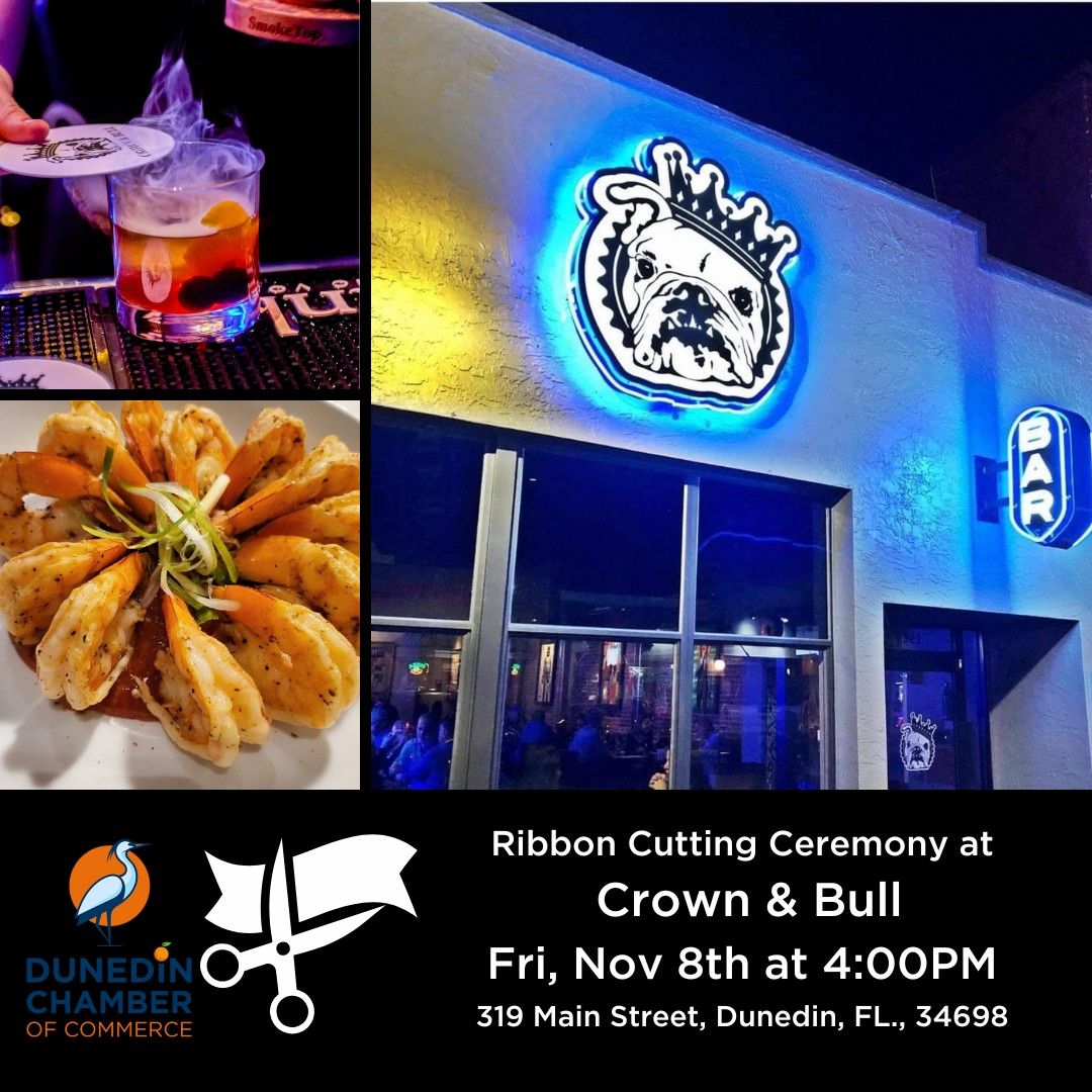 Crown & Bull Ribbon Cutting