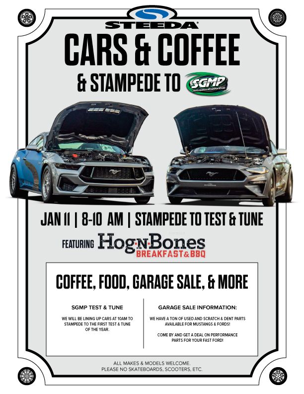 Steeda Cars & Coffee and Stampede