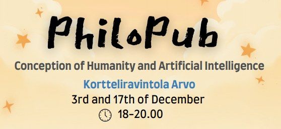 PhiloPub Turku: Conception of Humanity & Artificial Intelligence 